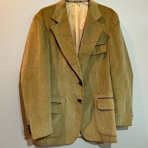 Vintage h.i.s Tan Corduroy Men’s‎ Jacket Approx Size 42 Regular